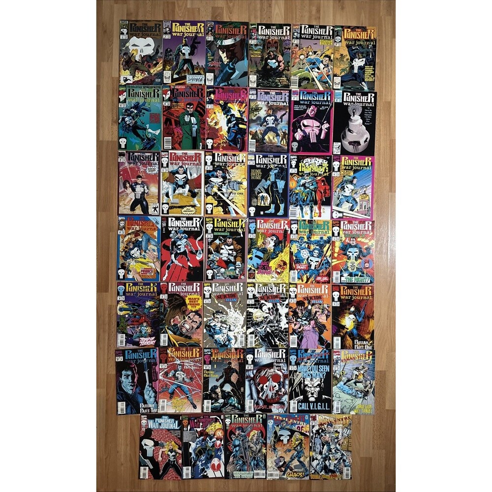 The Punisher War Journal - 39 Issues - Comic Book Lot Set (Marvel 1988-95)